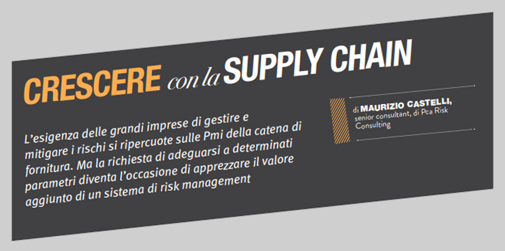 Supply Chain Maurizio Castelli Augustas Risk Servicing